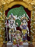 Shri Shiv-Parvati Dev and Shri Ganeshji