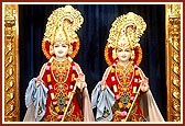 Parabrahma Bhagwan Shri Swaminarayan and Aksharbrahma Shri Gunatitanand Swami