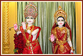 Bhagwan Shri Krishna and Shri Radhaji