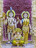 Bhagwan Shri Shankar, Shri Parvatiji and Shri Ganeshji 