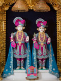 Parabrahma Bhagwan Shri Swaminarayan and Aksharbrahma Shri Gunatitanand Swami