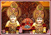 Parabrahma Bhagwan Shri Swaminarayan and Aksharbrahma Shri Gunatitanand Swami