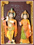 Bhagwan Shri Krishna and Shri Radhaji