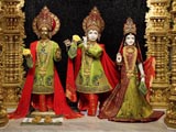 Shri Harikrishna Maharaj and Shri Radha-Krishna Dev