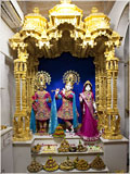 Shri Harikrishna Maharaj and Shri Radha-Krishna Dev