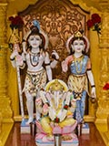 Shri Shiv-Parvati Dev and Shri Ganeshji