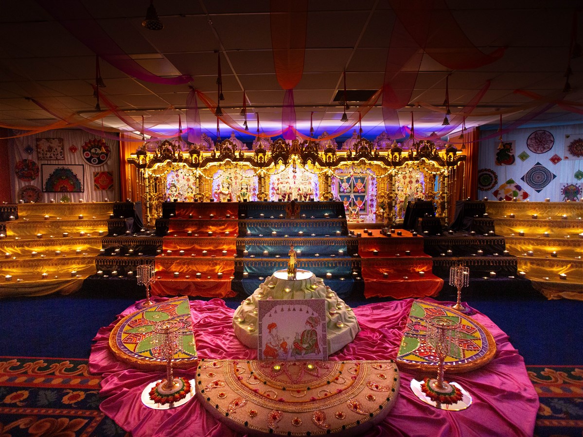 Diwali & Hindu New Year Annakut Celebrations, South London, UK